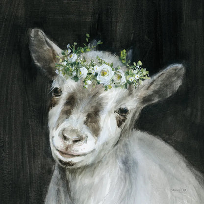 Barnyard Whimsy IV by Danhui Nai. SKU 90434a. Archival Giclee Fine art print for wall decor.