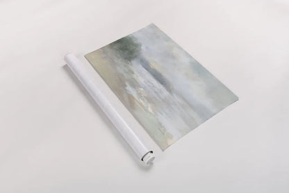 Bay Fog by Danhui Nai. shown as a rolled paper print. Available as archival giclee rolled canvas, fine art paper, or poster print. SKU 74122i.