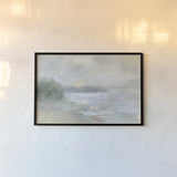 Bay Fog by Danhui Nai. shown as a paper print in a black flame. Available as a archival giclee rolled canvas, fine art paper, or poster print. SKU 74122i.