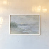Bay Fog by Danhui Nai. shown as a paper print in a white frame. Available as a archival giclee rolled canvas, fine art paper, or poster print. SKU 74122i.