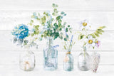 Beach Flowers I Shiplap by Danhui Nai. SKU 44431i. Archival Giclee Fine art print for wall decor.