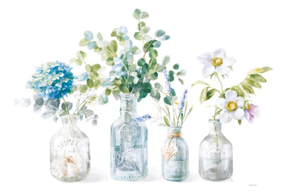 Beach Flowers I no coral by Danhui Nai. SKU 80141i. Archival Giclee Fine art print for wall decor.