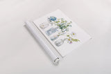 Beach Flowers I no coral by Danhui Nai. shown as a rolled paper print. Available as archival giclee rolled canvas, fine art paper, or poster print. SKU 80141i.