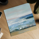 Beauty of the Beach by Danhui Nai. Shown as a detailed flat fine art print, highlighting archival giclee quality. Available as an archival giclee rolled canvas, fine art paper, or poster print. SKU 102556a.