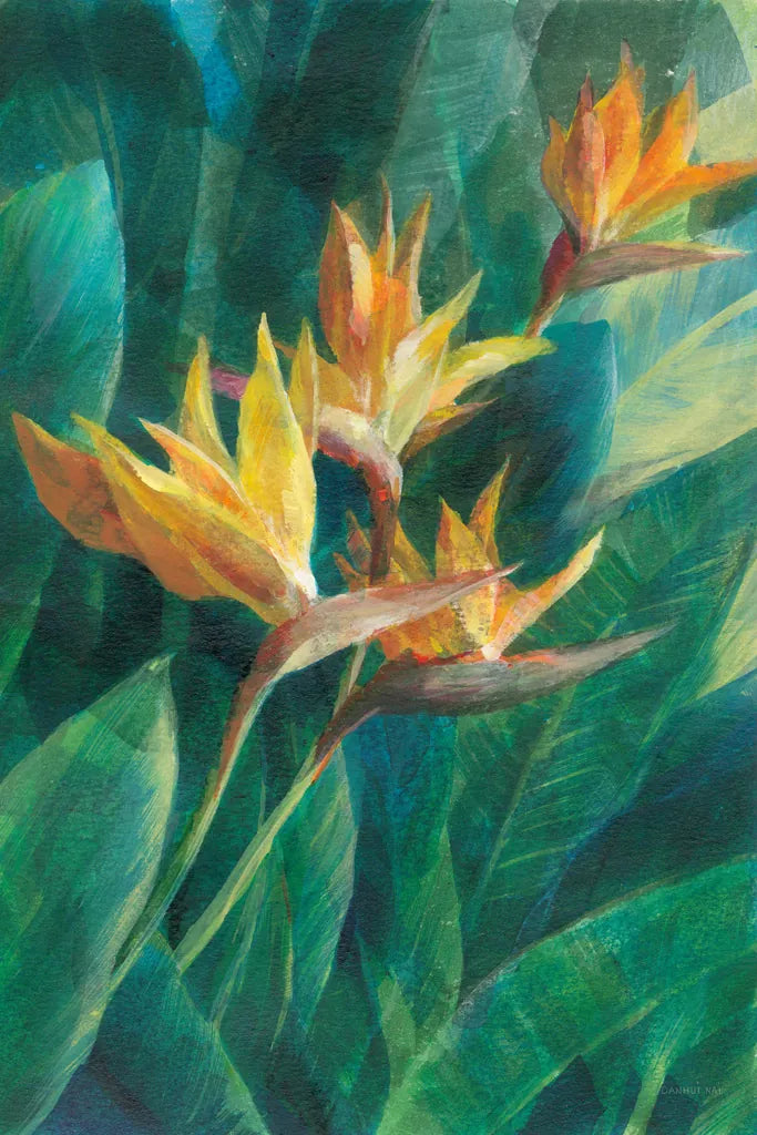 Bird of Paradise I Crop by Danhui Nai. SKU 54061h. Archival Giclee Fine art print for wall decor.