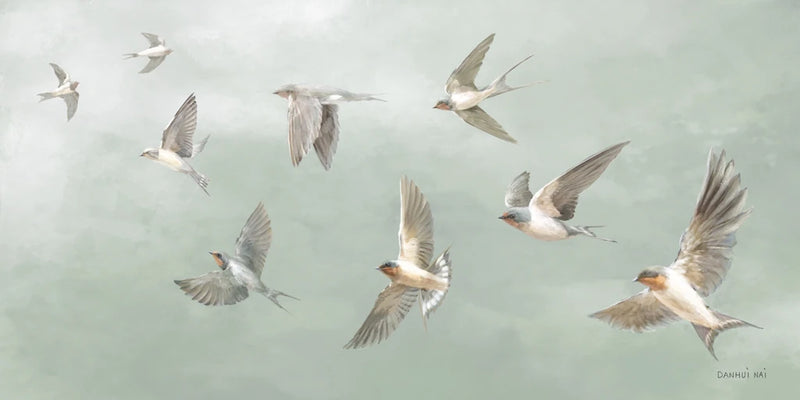 Birds in Flight by Danhui Nai