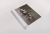Bistro Reds by Danhui Nai. shown as a rolled paper print. Available as archival giclee rolled canvas, fine art paper, or poster print. SKU 25629i.