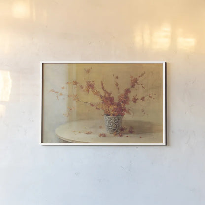 Bittersweet by Danhui Nai. shown as a paper print in a white frame. Available as a archival giclee rolled canvas, fine art paper, or poster print. SKU 5607i.