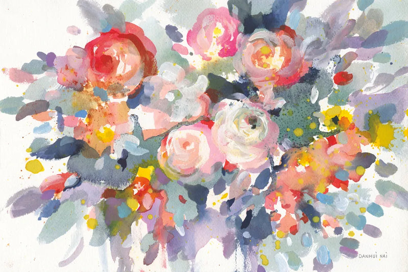 Bloom Burst by Danhui Nai. SKU 69677i. Archival Giclee Fine art print for wall decor.