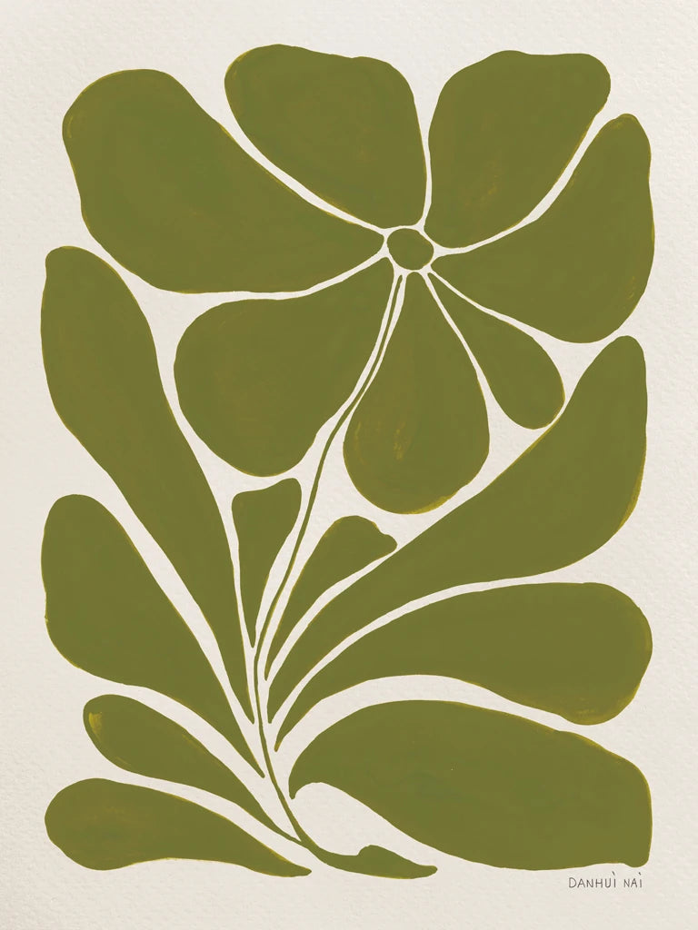 Blooming Joy I Green by Danhui Nai