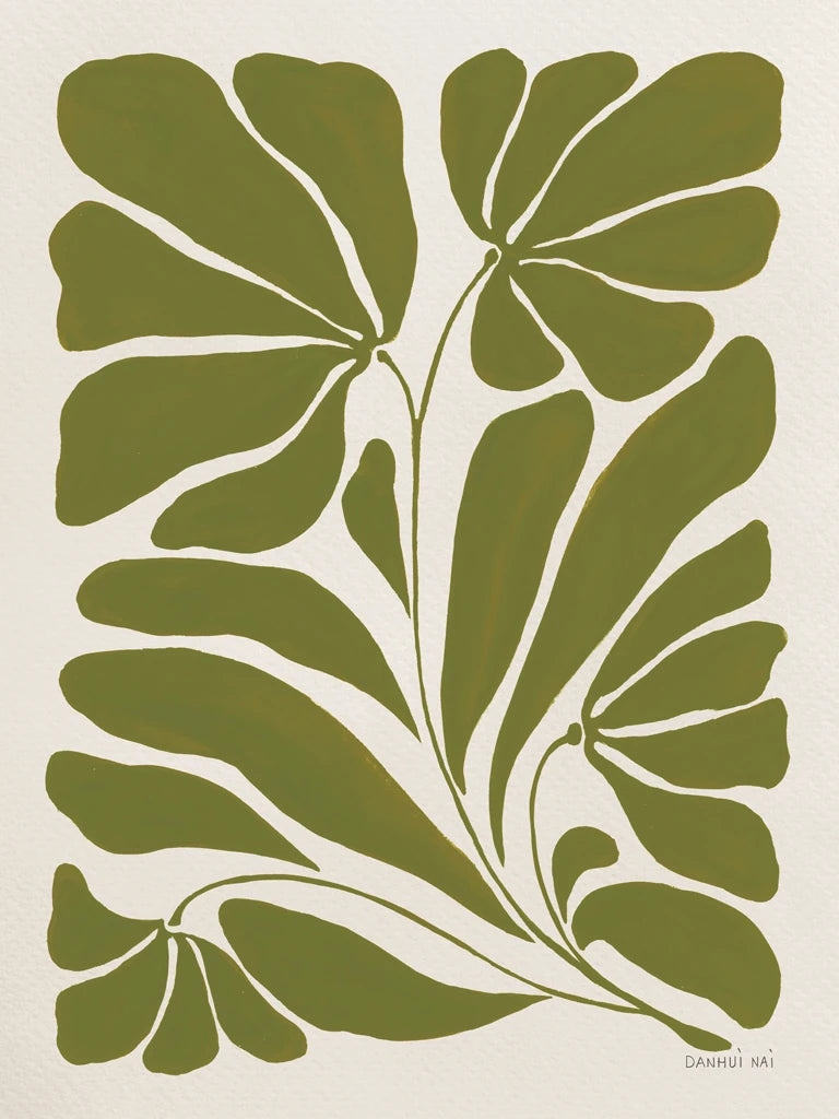 Blooming Joy II Green by Danhui Nai