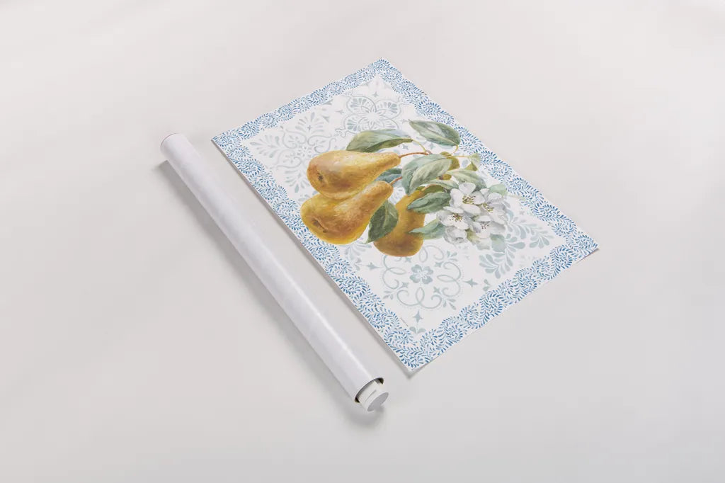 Blooming Orchard I by Danhui Nai. shown as a rolled paper print. Available as archival giclee rolled canvas, fine art paper, or poster print. SKU 78490i.