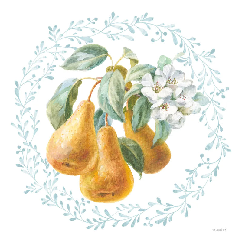 Blooming Orchard IV by Danhui Nai. SKU 78493a. Archival Giclee Fine art print for wall decor.