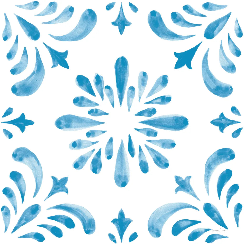 Blooming Orchard Tile III by Danhui Nai. SKU 78497a. Archival Giclee Fine art print for wall decor.