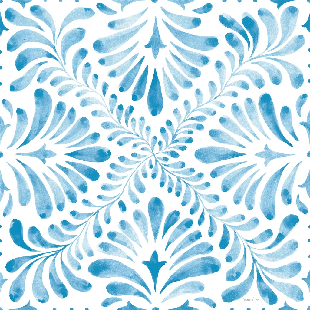 Blooming Orchard Tile VI by Danhui Nai. SKU 78500a. Archival Giclee Fine art print for wall decor.