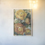Blooming Splendor I Panel II by Danhui Nai. shown as a paper print in a white frame. Available as a archival giclee rolled canvas, fine art paper, or poster print. SKU 99173h.