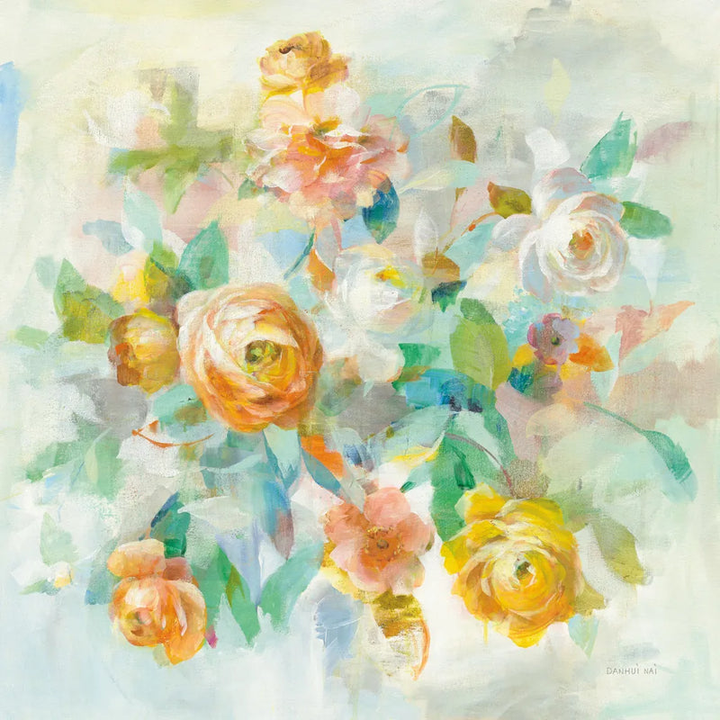Blooming Splendor V by Danhui Nai. SKU 59190a. Archival Giclee Fine art print for wall decor.