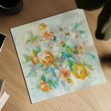 Blooming Splendor V by Danhui Nai. Shown as a detailed flat fine art print, highlighting archival giclee quality. Available as an archival giclee rolled canvas, fine art paper, or poster print. SKU 59190a.