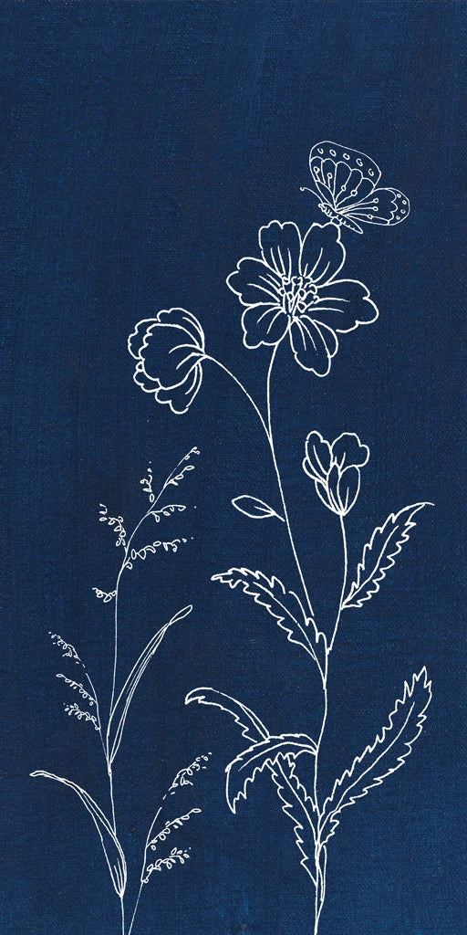 Blue Butterfly Garden II by Danhui Nai