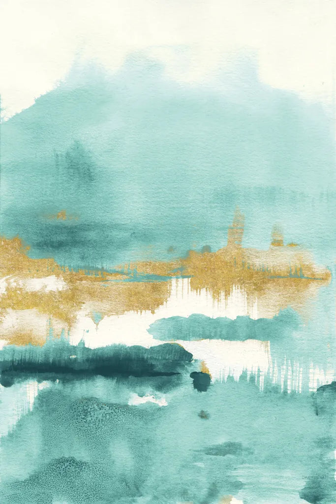 Blue Saffron II by Danhui Nai. SKU 65134h. Archival Giclee Fine art print for wall decor.