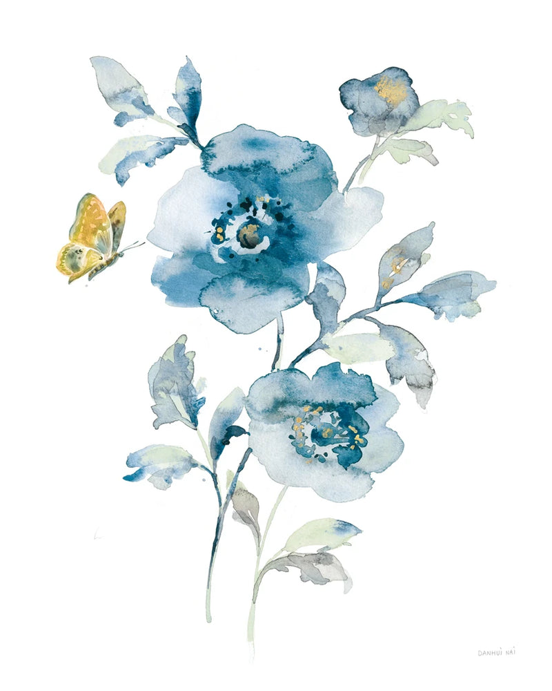 Blues of Summer II Gilded by Danhui Nai
