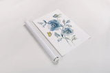 Blues of Summer II Gilded v2 by Danhui Nai. shown as a rolled paper print. Available as archival giclee rolled canvas, fine art paper, or poster print. SKU 67383h.