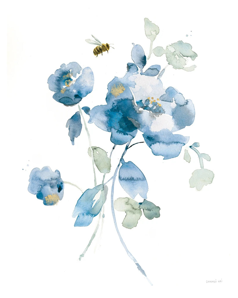 Blues of Summer III Gilded by Danhui Nai