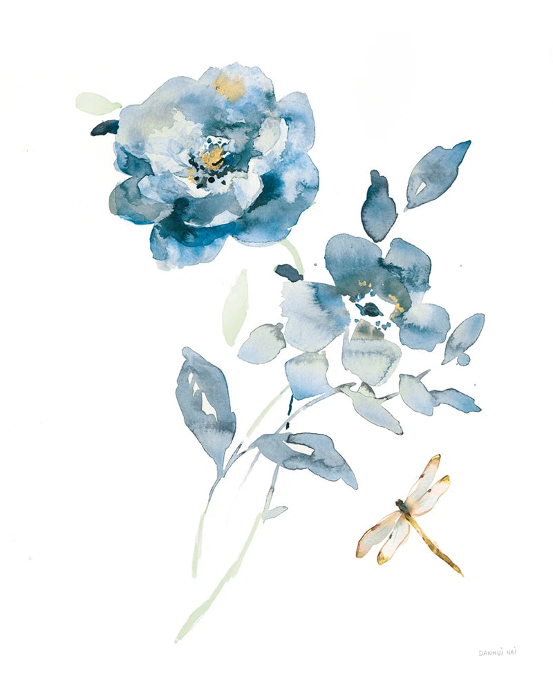 Blues of Summer IV Gilded by Danhui Nai