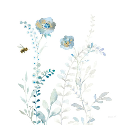 Blues of Summer IX by Danhui Nai. SKU 63932a. Archival Giclee Fine art print for wall decor.