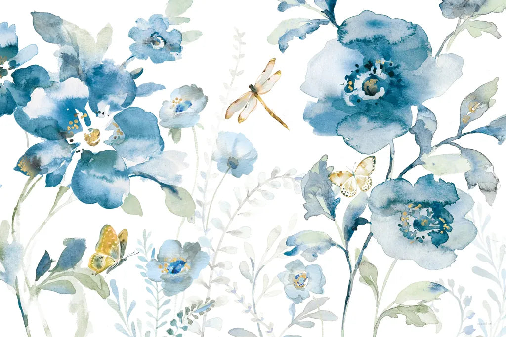 Blues of Summer V by Danhui Nai. SKU 63928i. Archival Giclee Fine art print for wall decor.