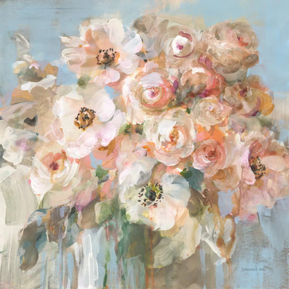 Blushing Bouquet by Danhui Nai. SKU 78543a. Archival Giclee Fine art print for wall decor.
