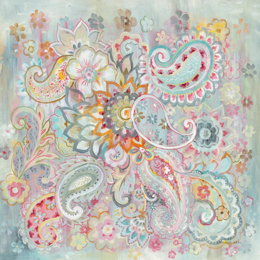 Boho Japonais by Danhui Nai. SKU 30138a. Archival Giclee Fine art print for wall decor.