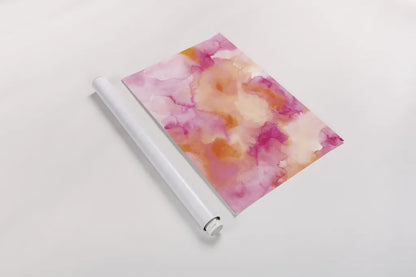 Boho Tropical Abstract I by Danhui Nai. shown as a rolled paper print. Available as archival giclee rolled canvas, fine art paper, or poster print. SKU 72048h.