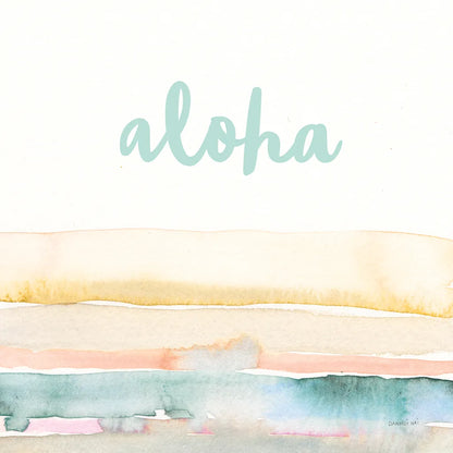 Boho Tropical Sign IV by Danhui Nai. SKU 72053a. Archival Giclee Fine art print for wall decor.