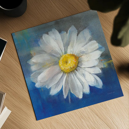 Boldest Bloom II by Danhui Nai. Shown as a detailed flat fine art print, highlighting archival giclee quality. Available as an archival giclee rolled canvas, fine art paper, or poster print. SKU 64924a.