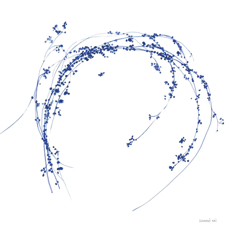 Botanical Halo I by Danhui Nai. SKU 85378a. Archival Giclee Fine art print for wall decor.