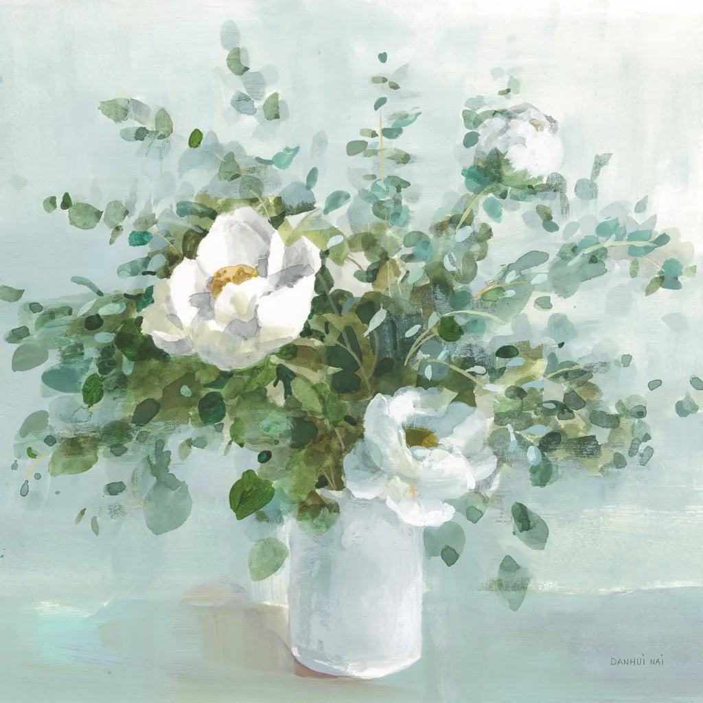 Bouquet Charm Crop by Danhui Nai. SKU 78203a. Archival Giclee Fine art print for wall decor.
