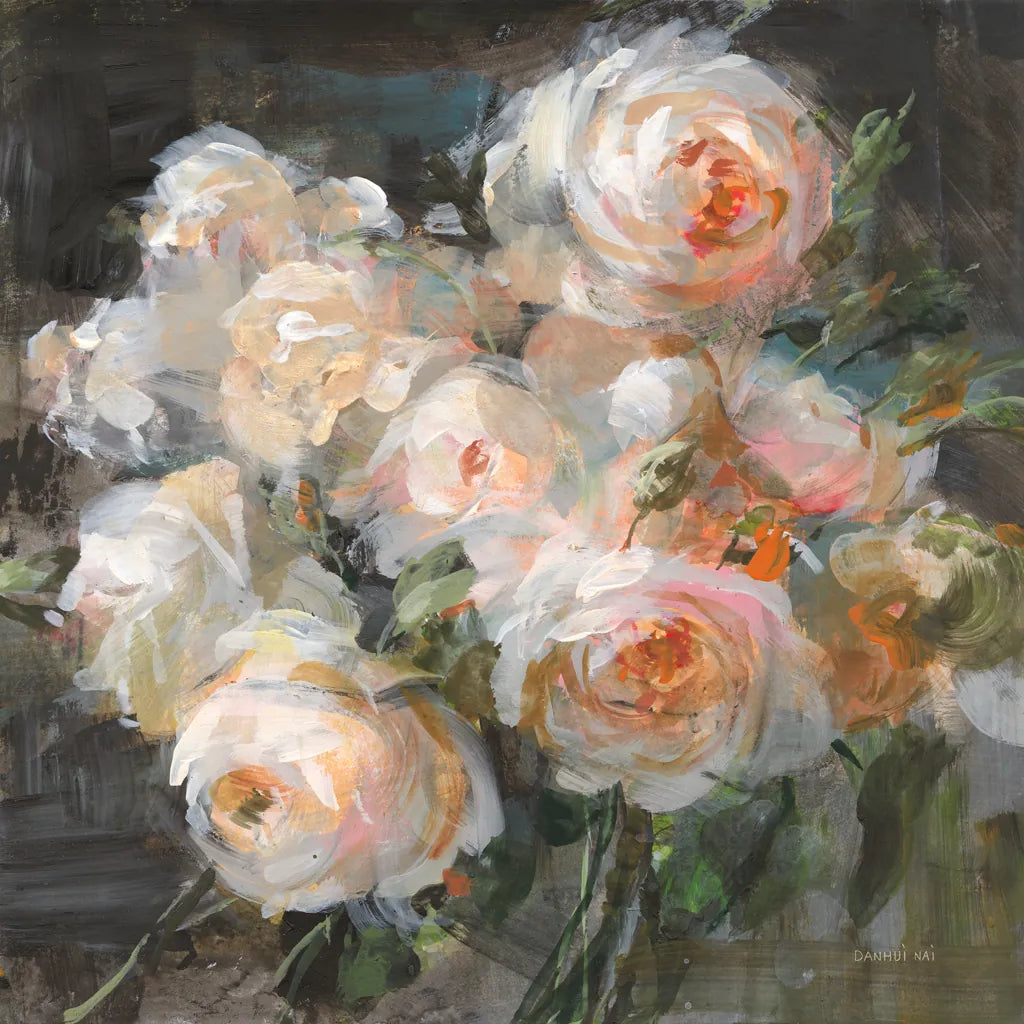 Braderie Roses by Danhui Nai. SKU 81097a. Archival Giclee Fine art print for wall decor.