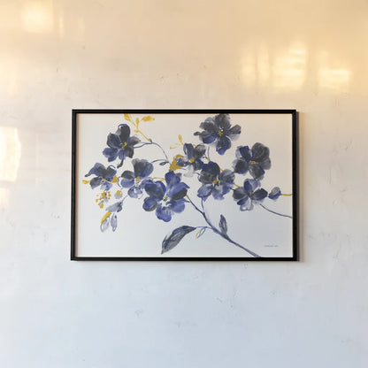 Branching Outward by Danhui Nai. shown as a paper print in a black flame. Available as a archival giclee rolled canvas, fine art paper, or poster print. SKU 75561i.