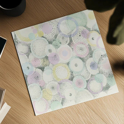 Breezes Crop by Danhui Nai. Shown as a detailed flat fine art print, highlighting archival giclee quality. Available as an archival giclee rolled canvas, fine art paper, or poster print. SKU 37300a.