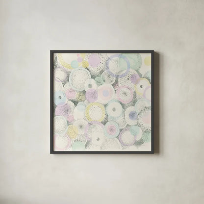 Breezes Crop by Danhui Nai. Shown in a sleek black glass frame for a contemporary gallery look. Available as an archival giclee rolled canvas, fine art paper, or poster print. SKU 37300a.
