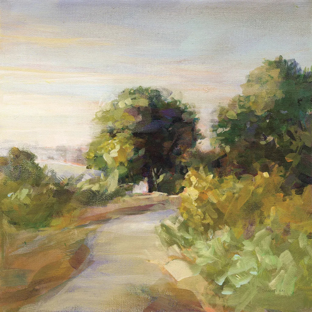 Bright Eucalyptus Trail by Danhui Nai. SKU 68928a. Archival Giclee Fine art print for wall decor.