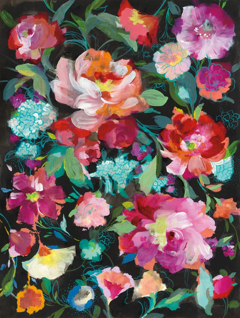 Bright Floral Medley by Danhui Nai
