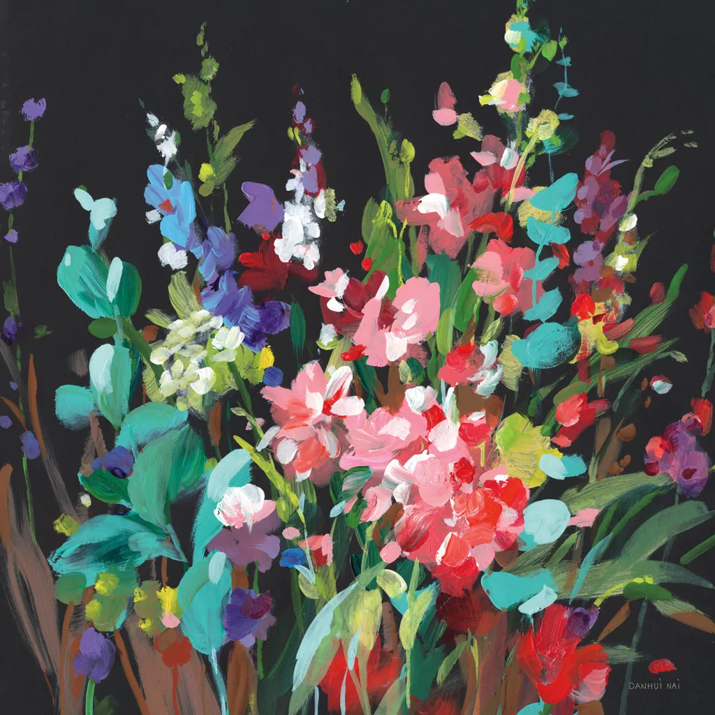Brightness Flowering by Danhui Nai. SKU 79302a. Archival Giclee Fine art print for wall decor.