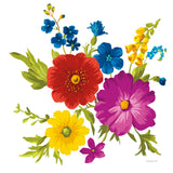 Brilliant Blooms II by Danhui Nai. SKU 90706a. Archival Giclee Fine art print for wall decor.