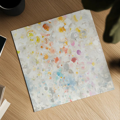 Bubbling Up by Danhui Nai. Shown as a detailed flat fine art print, highlighting archival giclee quality. Available as an archival giclee rolled canvas, fine art paper, or poster print. SKU 75714a.