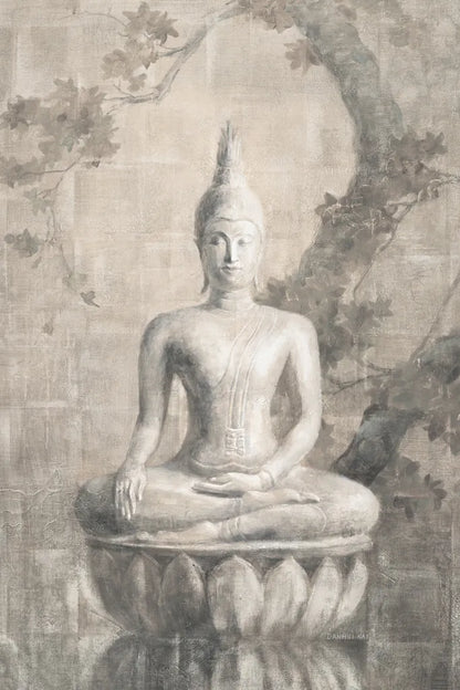 Buddha Neutral by Danhui Nai. SKU 27193h. Archival Giclee Fine art print for wall decor.
