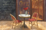 Cafe a Deux by Danhui Nai. SKU 12348i. Archival Giclee Fine art print for wall decor.