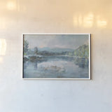 Calm Waters by Danhui Nai. shown as a paper print in a white frame. Available as a archival giclee rolled canvas, fine art paper, or poster print. SKU 73184i.