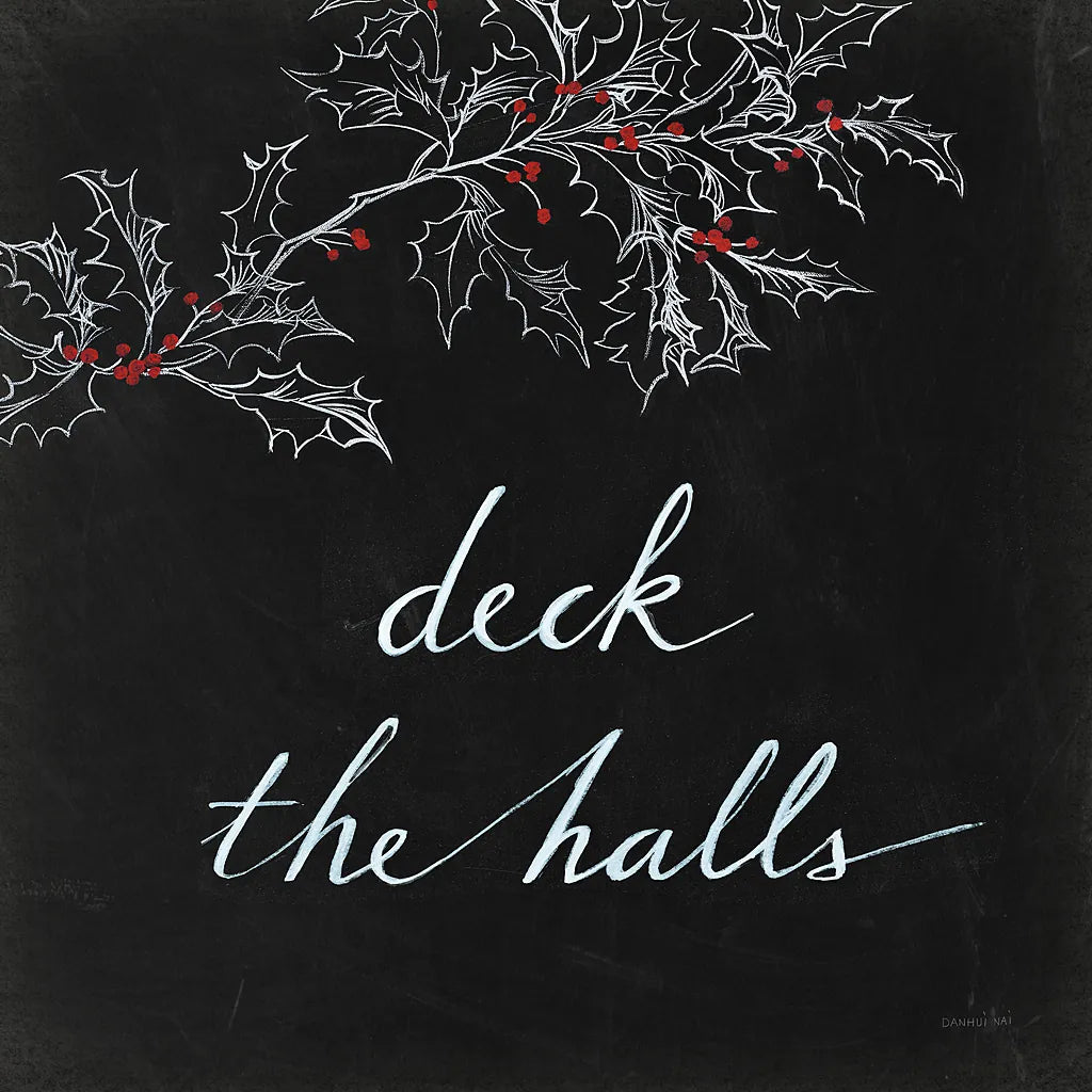 Cardinal Chalkboard IV by Danhui Nai. SKU 31284a. Archival Giclee Fine art print for wall decor.